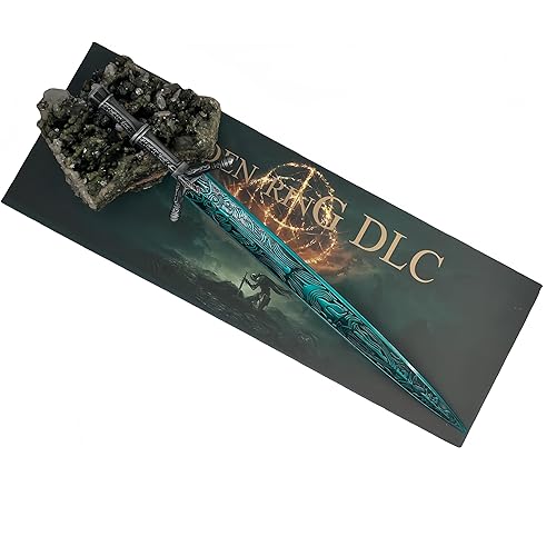 Superbuybox Elden Ring Shadow of the Erdtree Moonlight Greatsword Keychain, 12 inch Game Collection Pendant with Gift Box