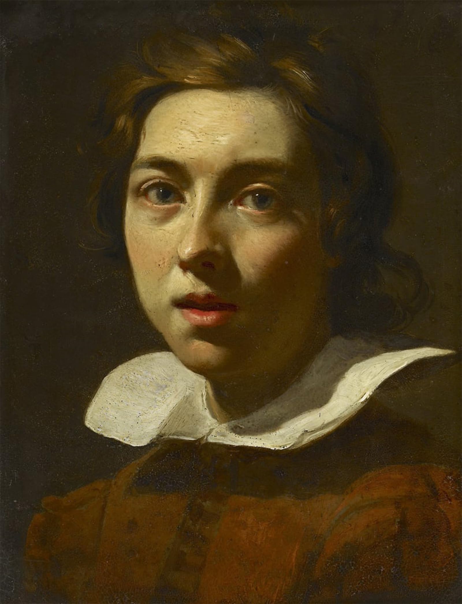 ARTXLXXBN Famous Print Painting Colorful Art Print Portrait of a Young Man by Karel Dujardin Canvas Art Decorations for Home Decor 60x90cm