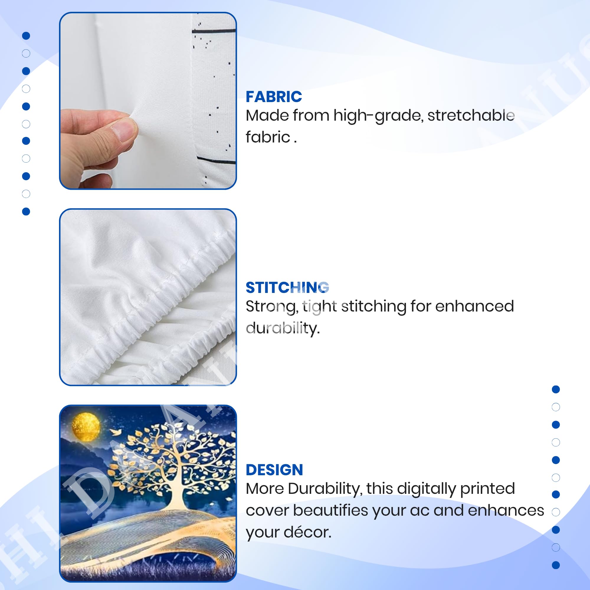 Split AC Cover Set - Protect Your Unit FREE SHIPPING -6