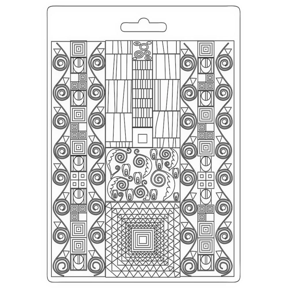 Stamperia Various International Soft Mould-Klimt-Patterns, A5, K3pta599