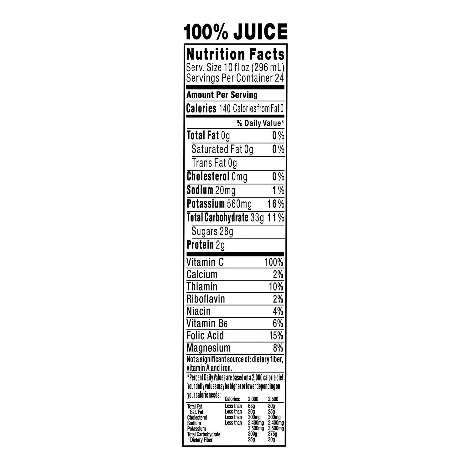 Tropicana 100% Orange Juice, 10 oz, 24 ct