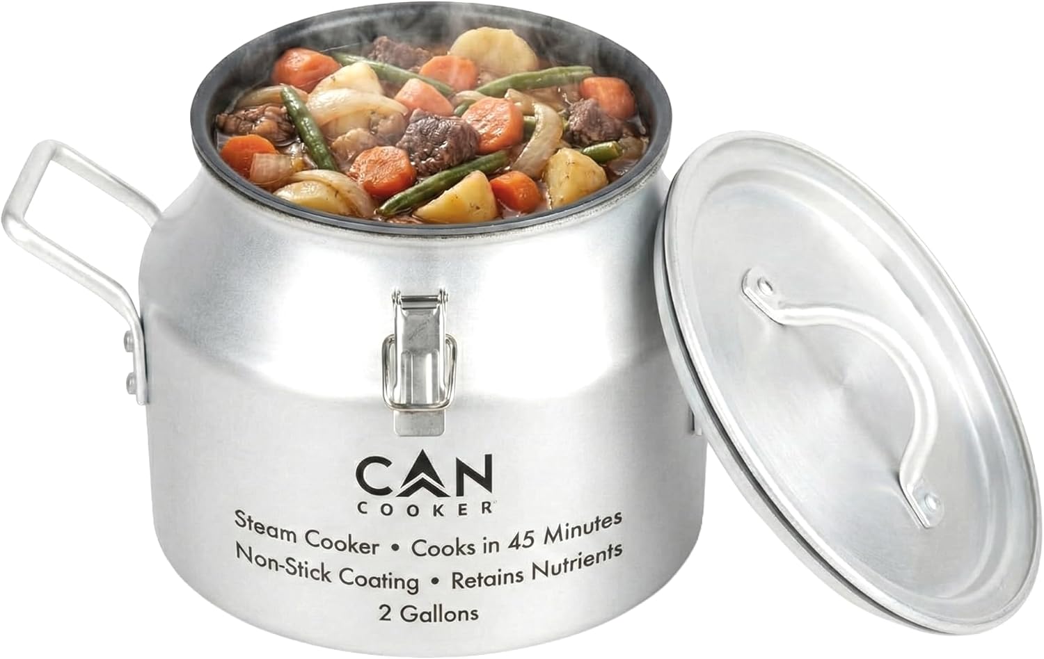 CanCooker Junior: Steam Cooker & Food Steamer | Complete with Steamer, Lid, Travel Bag, and Recipe Book