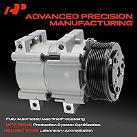 Vista 3 de A-Premium Compresor A/C con embrague compatible con Ford Excursion 7.3L 2000-2003