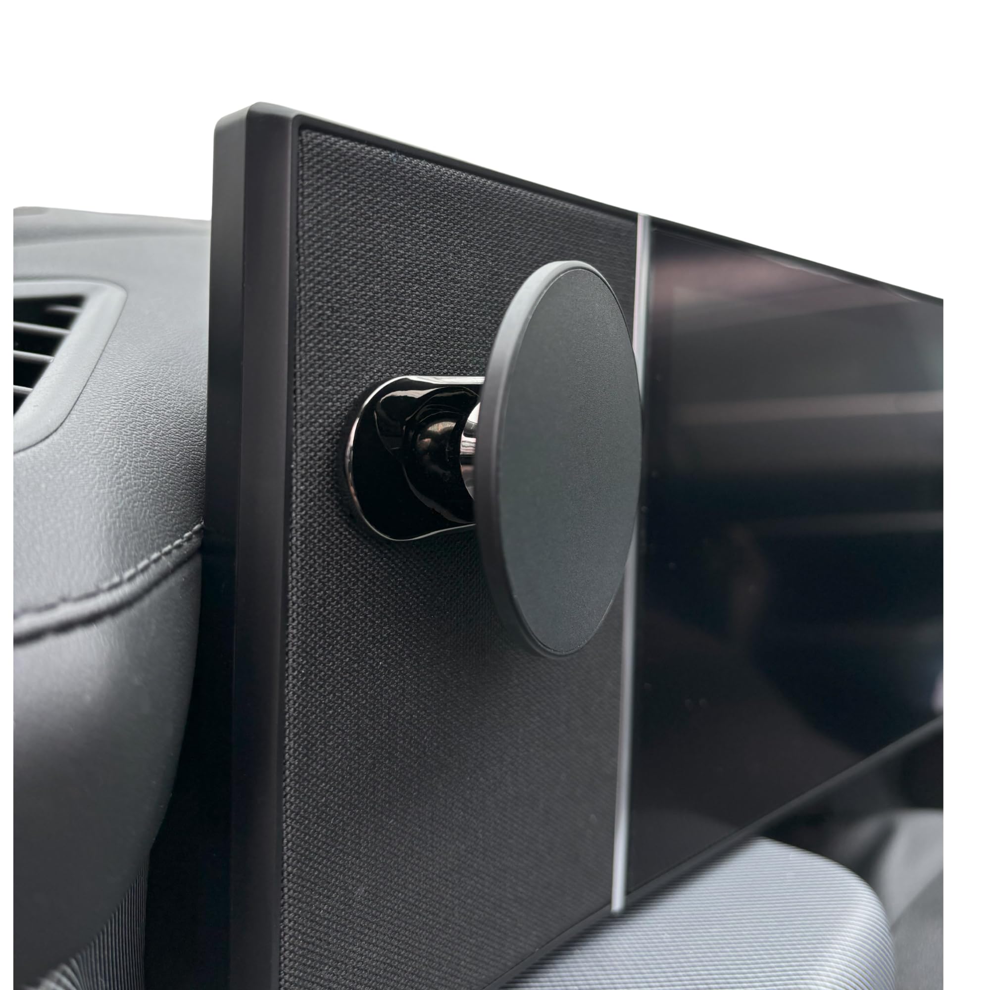 Phone Holder Mount for 2024-2025 Hyundai Tucson, Sonata, Kona, Santa Fe (SE, SEL, XRT Trims only), Ioniq 5 (All Years), Ioniq 9. Attaches Magnetically to Metallic Dashboard. Compatible with MagSafe.