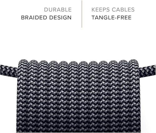 Miniatura 4 de Satechi USB-C a USB-C 100W Cable de carga para dispositivos USB tipo C  6.5 pies (6.6ft)  Compatible con MacBook Pro 20202019 20202018 iPad Pro,