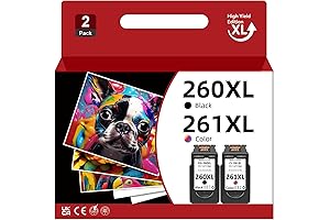 Remanufactured 260 XL 261 XL Ink Cartridges for Canon Pixma Printers