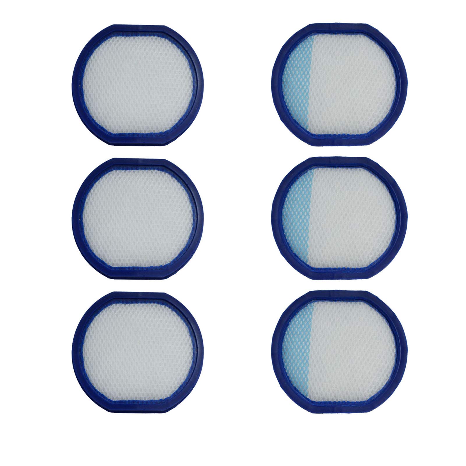 PUREBURG 440011434 Replacement Filter Compatible with Hoover BH53200 BH53210 BH53220 BH53230pc BH53100 BH53110 BH53120 React Whole Home & Fusion Max Cordless Part Number 440011434,6-Pack