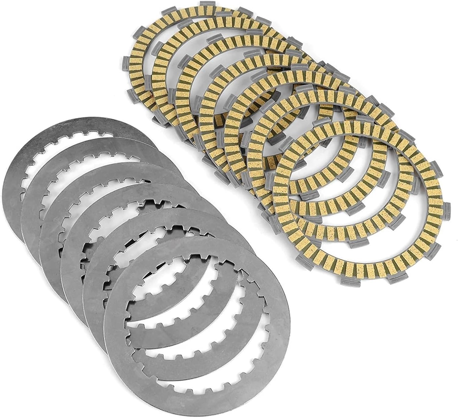 22201-KS6-700 Clutch Friction Disc Plate Kit Compatible with H CR125R CR 125 R 1986-1999 22321-KA3-710