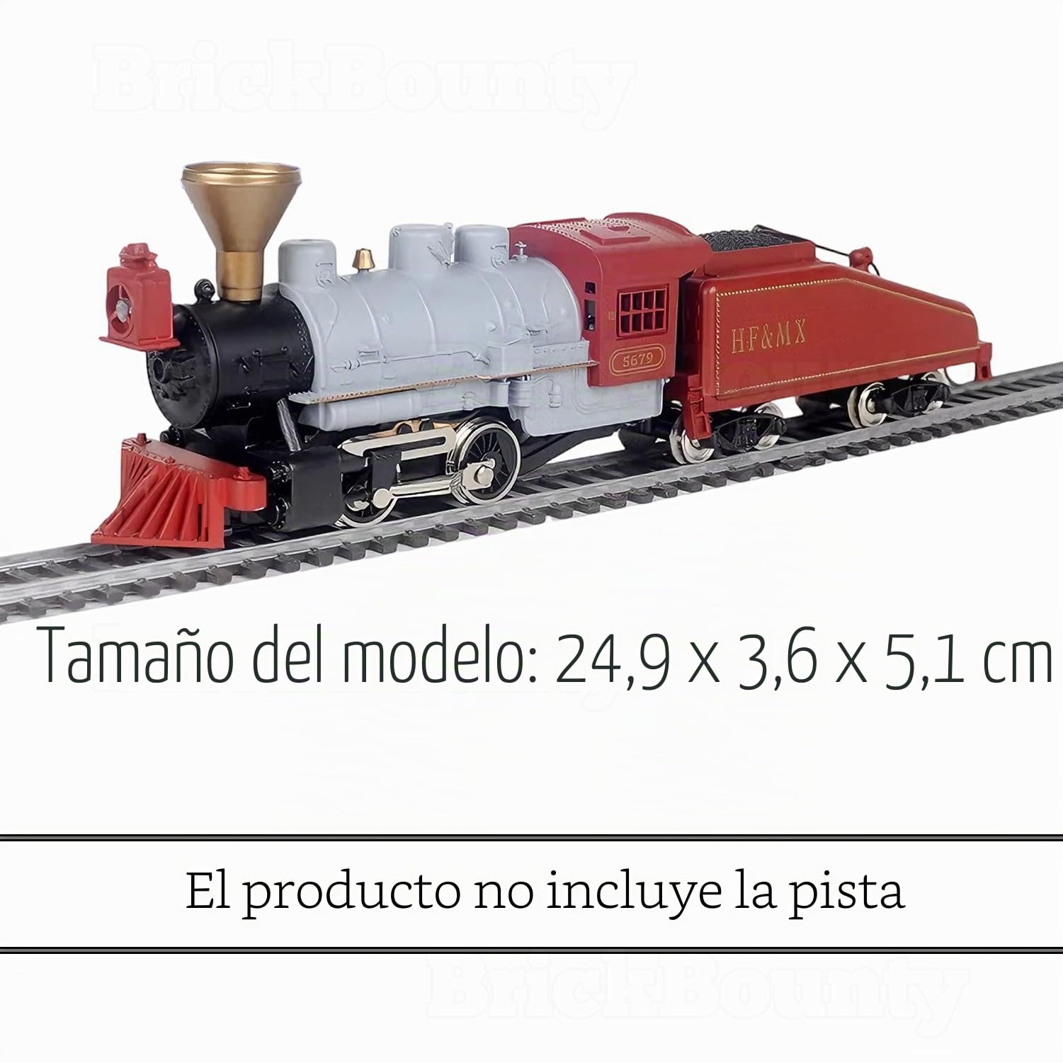 HO Locomotora de Tren de Escala con carruaje, Locomotora de Tren de Potencia 1:87 Compatible con Todos los ferrocarriles Modelo HO