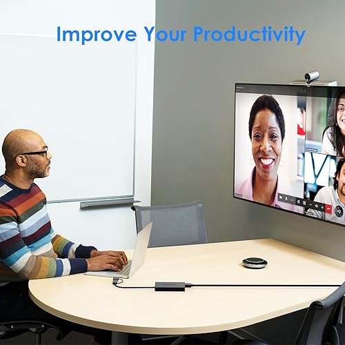 Miniatura 5 de WAVLINK Divisor USB 3.0 o USB C a HDMI dual pantalla extendida para monitor doble, adaptador Displaylink Dual HDMI 4K 60Hz para Apple Mac M1M2M3 o