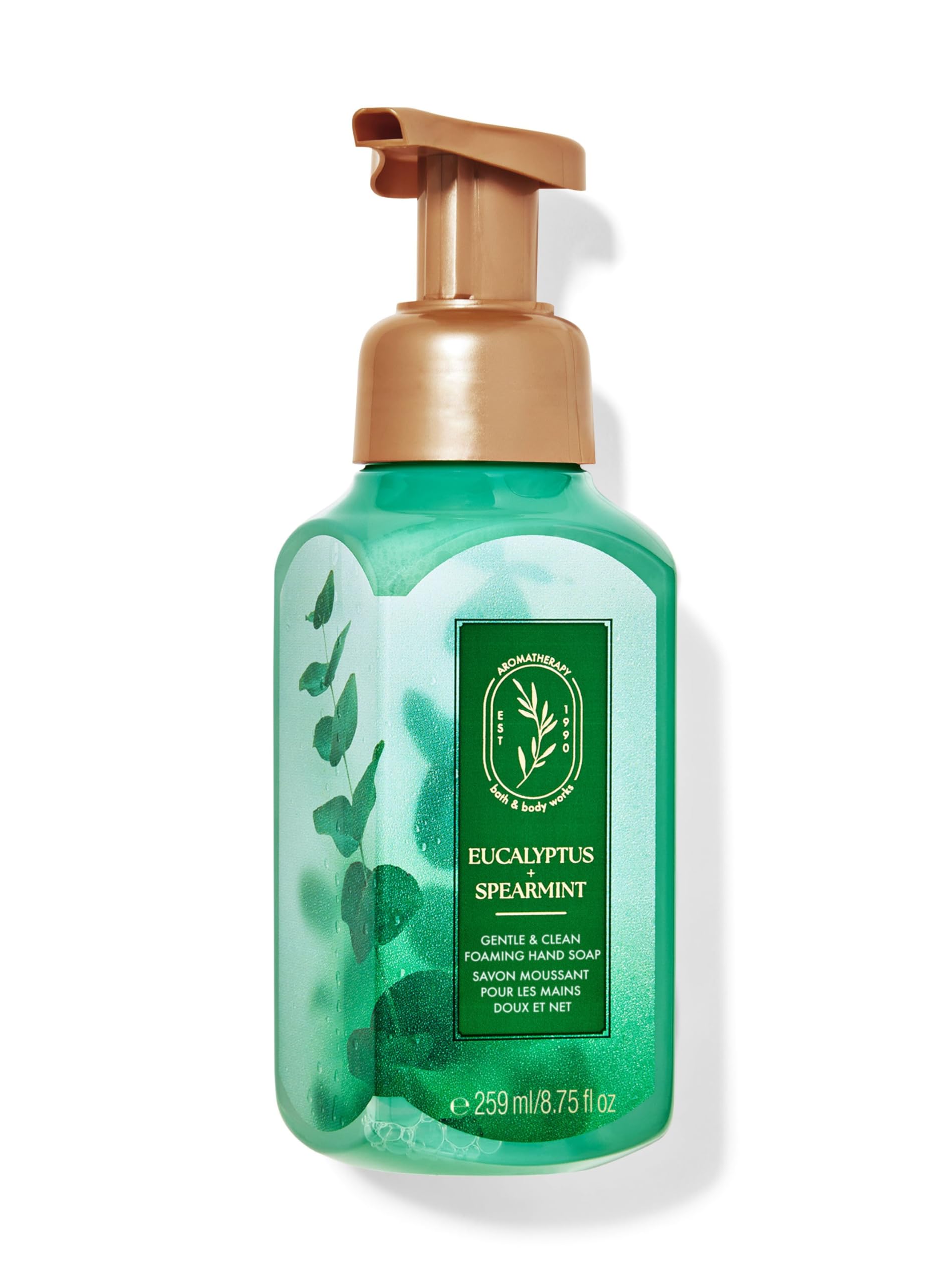 Bath & Body Works Eucalyptus Spearmint Gentle & Clean Foaming Hand Soap | 259 ml / 8.75 fl oz | Fragrance - Fresh & Clean | Gender - Unisex-image-45