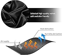 Vista 7 de LZ LEISURE ZONE Tumbona de terciopelo de 58 pulgadas, sillón con brazos copetudos con botones y ribete de cabeza de clavo y patas de madera maciza