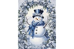 VONBOR Diamond Painting Snowman: Unleash Your Inner Artist with Icy Delight