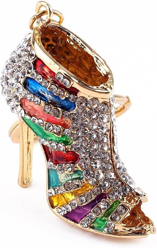 Hilitand Sleutelhanger, Kleurrijke Crystal Hoge Hakken Strass  Sleutelhanger, Ring Bling Rhinestone Hanger voor Kerstmis, Valentijnsdag,  Verjaardagscadeau : Amazon.nl: Kleding, schoenen \u0026 sieraden