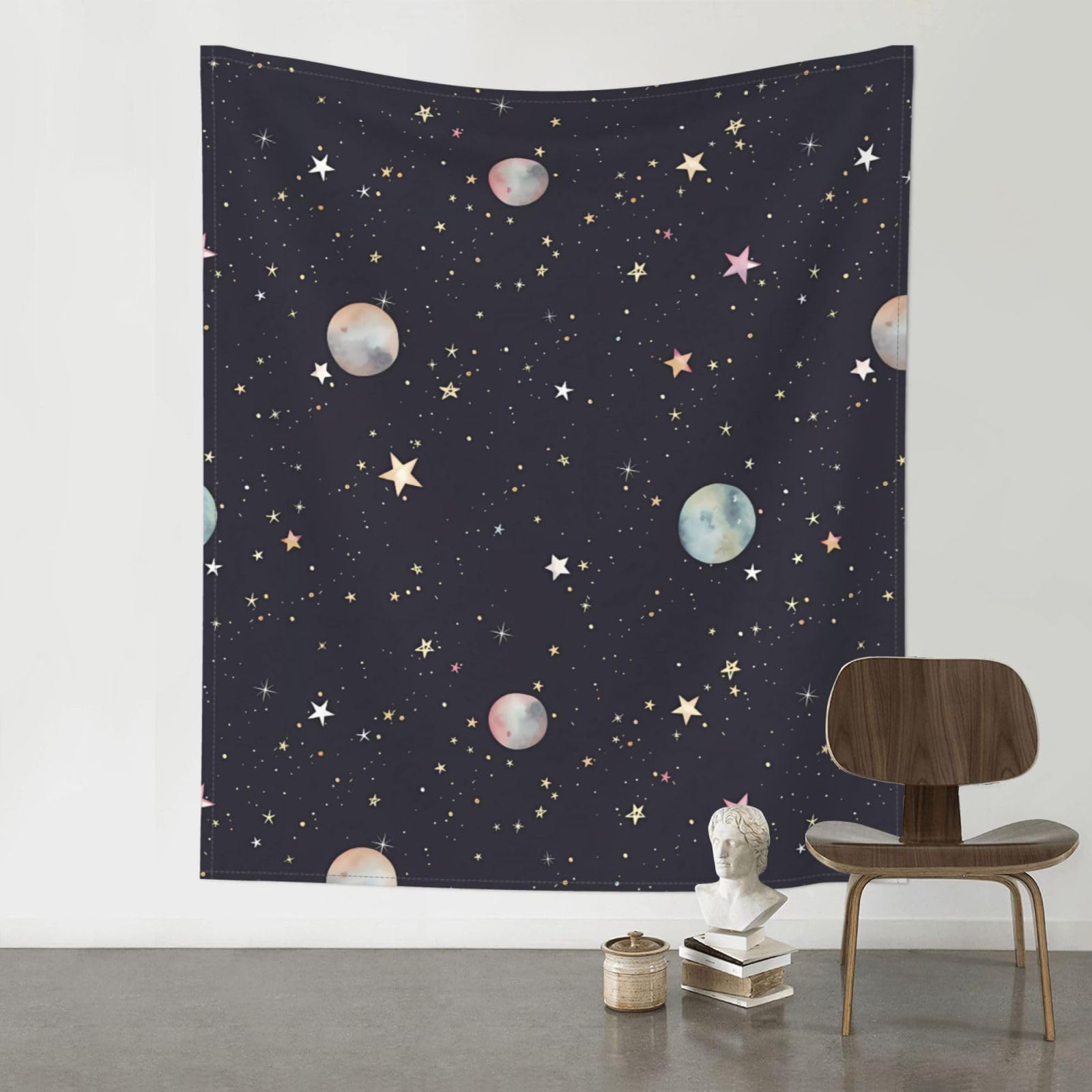 YYHWHJDE Galaxy Prints Wall Tapestry 60x51in - High-Grade Polyester Throw for Dorm Room Decor, Beach Blankets & Home Accent