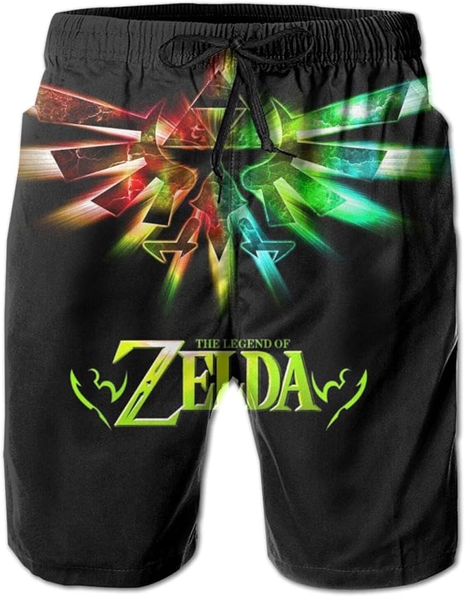 CiJaYlN Legend of Zelda Men's Swim Trunks Youth Summer with