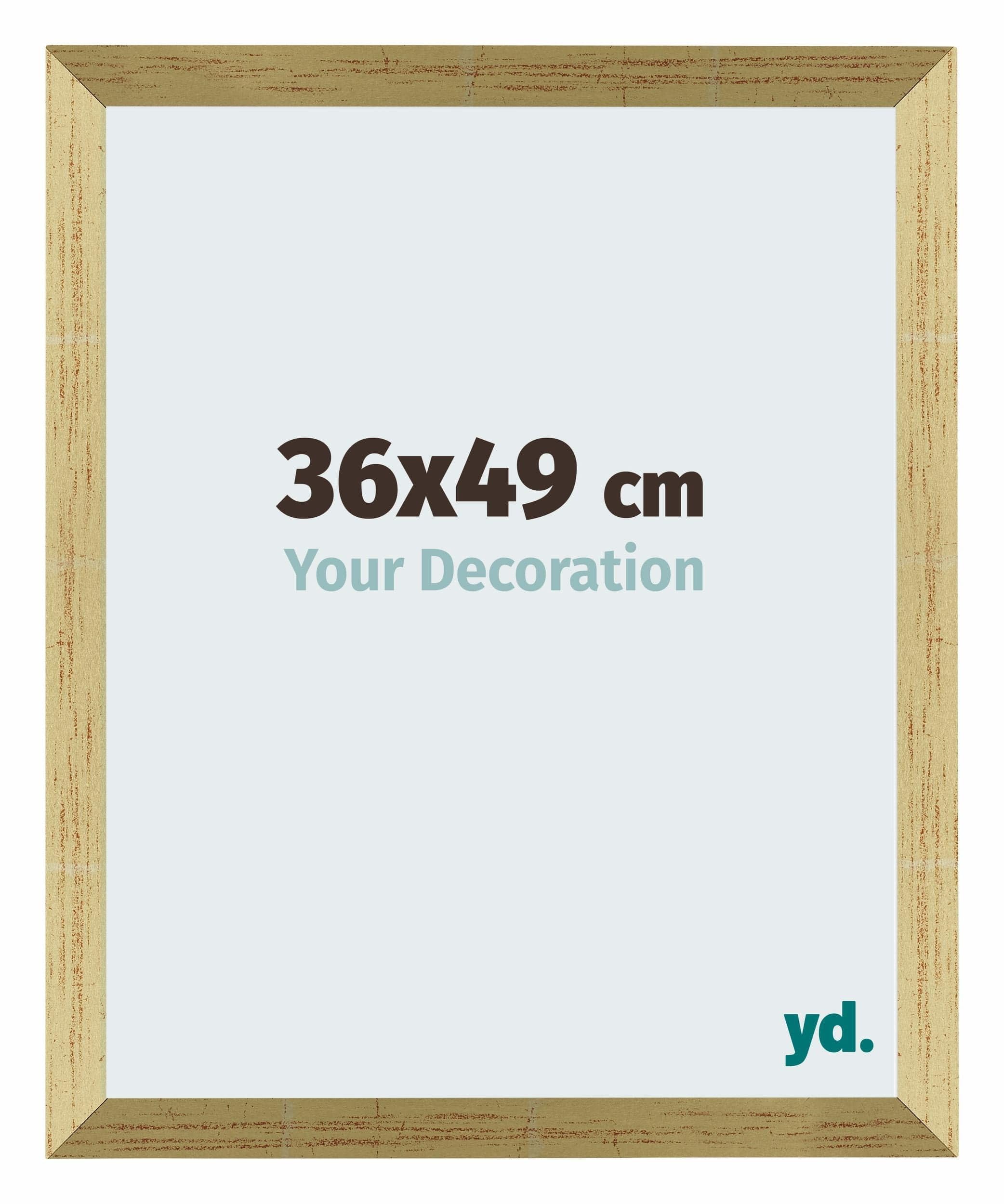 Your Decoration - Puzzle frame 36x49 - Gold Shiny - Puzzle frame 500-1000 Pieces - MDF Photoframe - Mura โ image 1