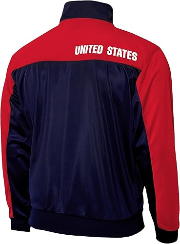 Miniatura 9 de Icon Sports Chaqueta deportiva de fútbol americano con cremallera completa para adultos