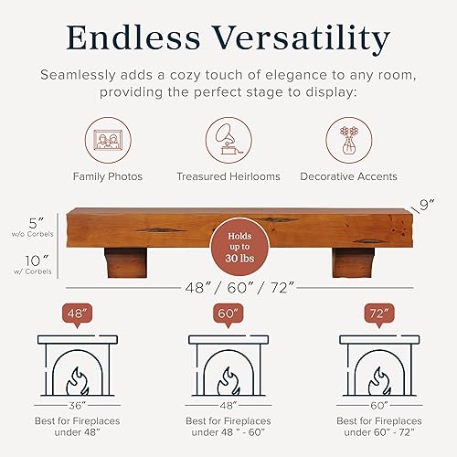 Miniatura 6 de Breckenridge - Repisa para chimenea