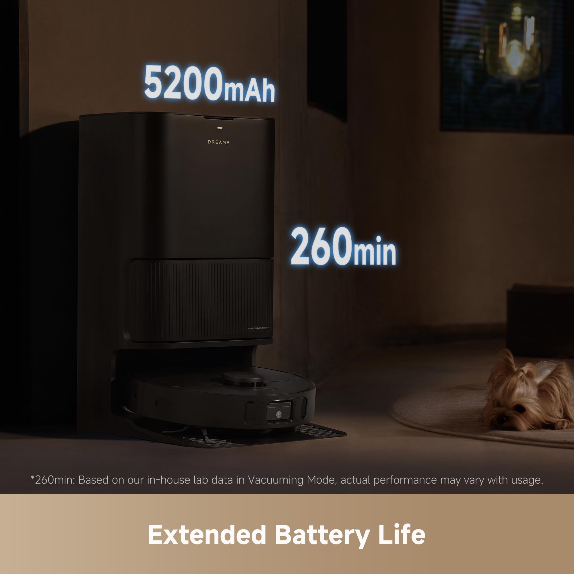 DREAME L40s Ultra CE Robot Vacuum and Mop Combo with Self-Emptying Dock, 13,000Pa Suction, Mop Self-Cleaning and Auto-Raising, Ultrasonic Carpet Sensing, Ideal for Pet Hair, Carpet and Hard Floors