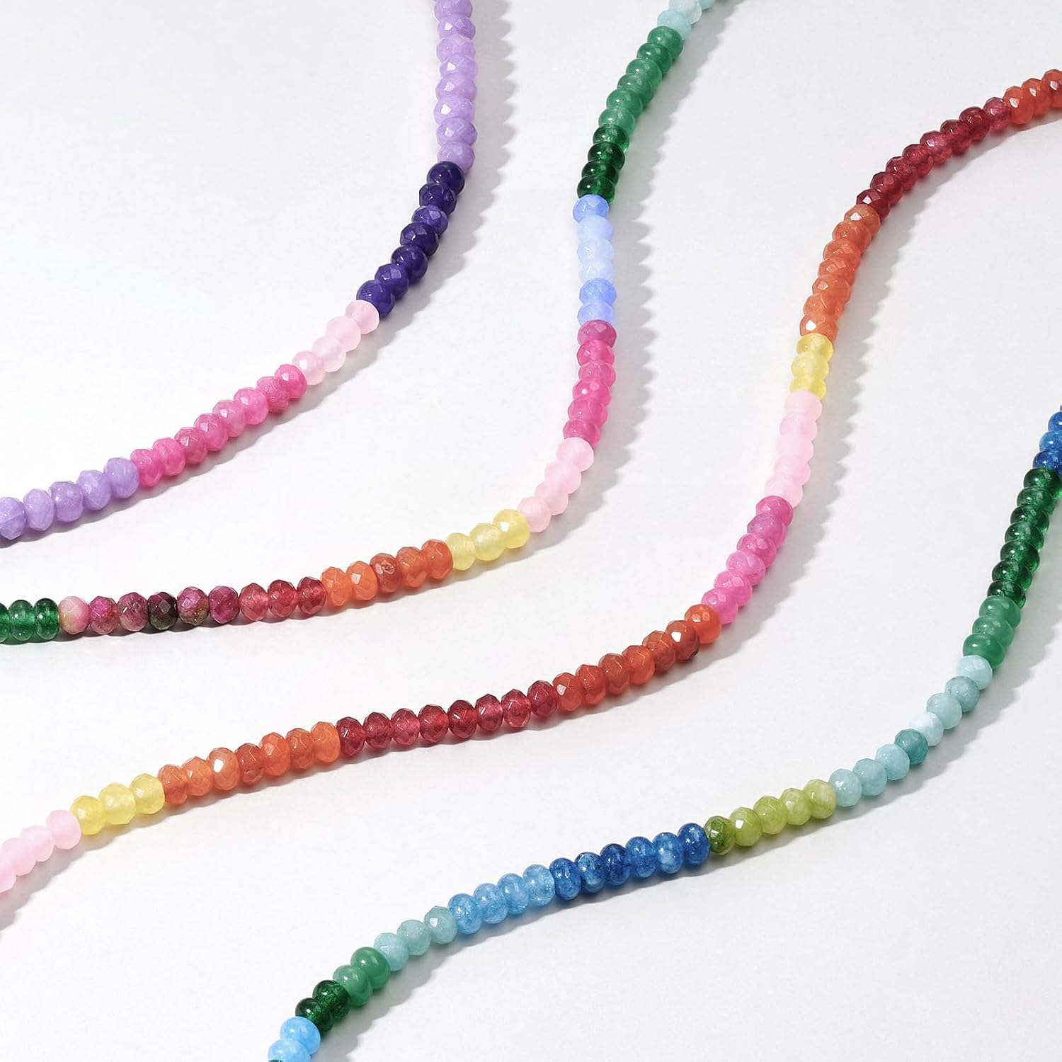 KELORIS PATH Beaded Necklaces for Women, Boho Colorful Natural Stone Bead Choker, Trendy Summer Handmade Jewelry Gifts - Image 7