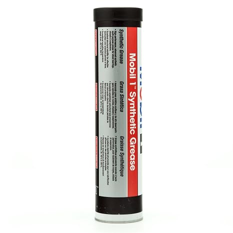 Mobil 1 Synthetic Grease, Auto, 12.5 oz.