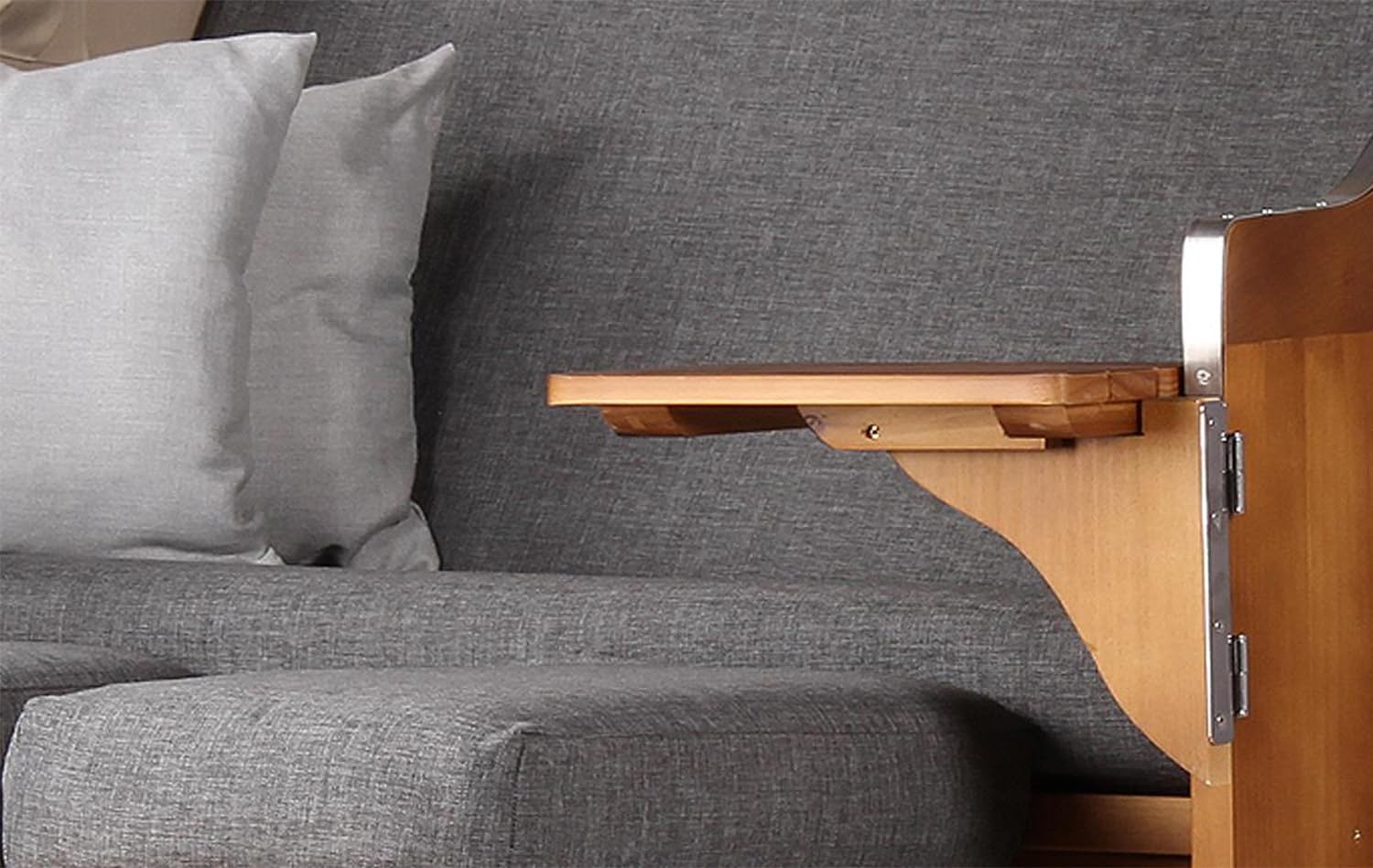 bene living Strandkorb Schleswig Pinie Zweisitzer - PE Mokka - Modell 558 Braun