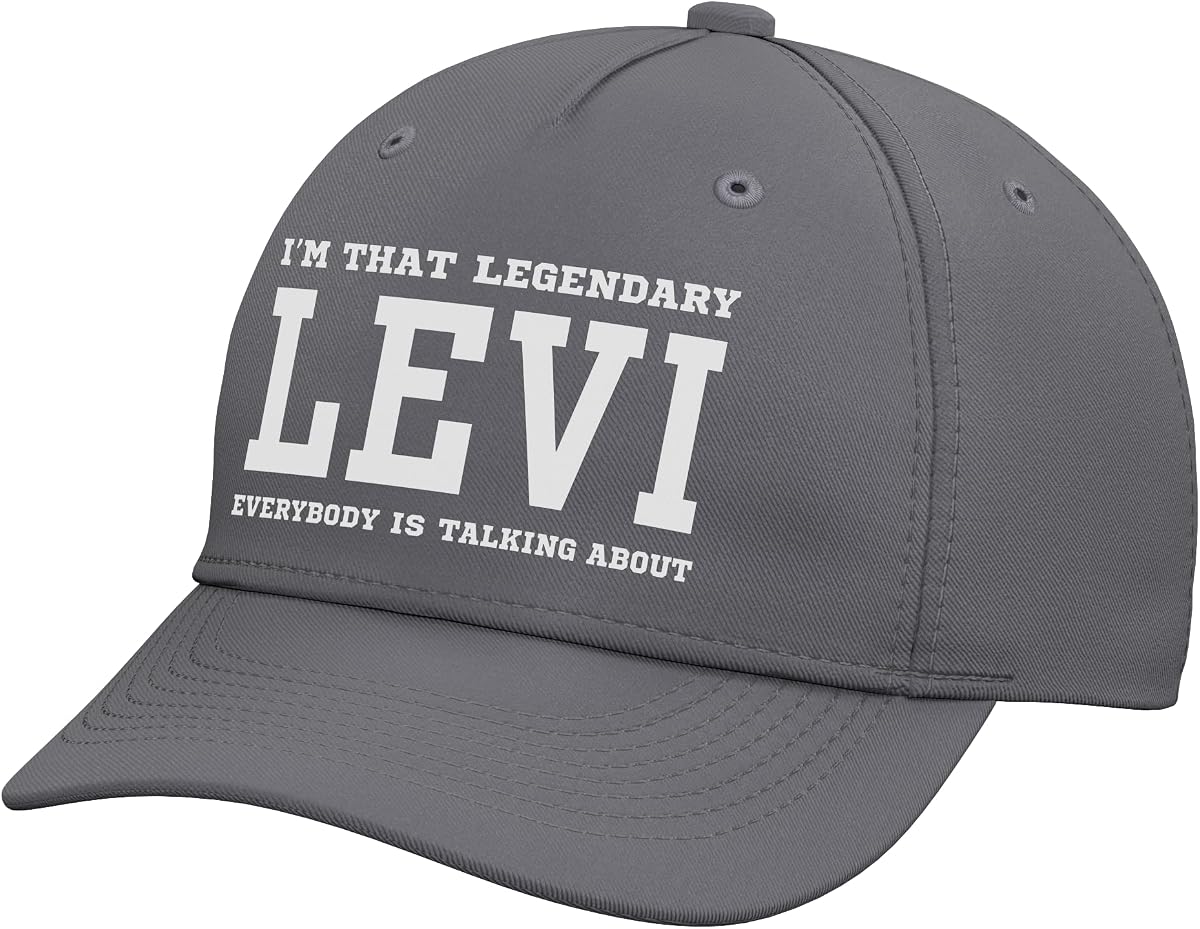 Soy ese Levi legendario del que todo el mundo habla Gorra de béisbol ajustable