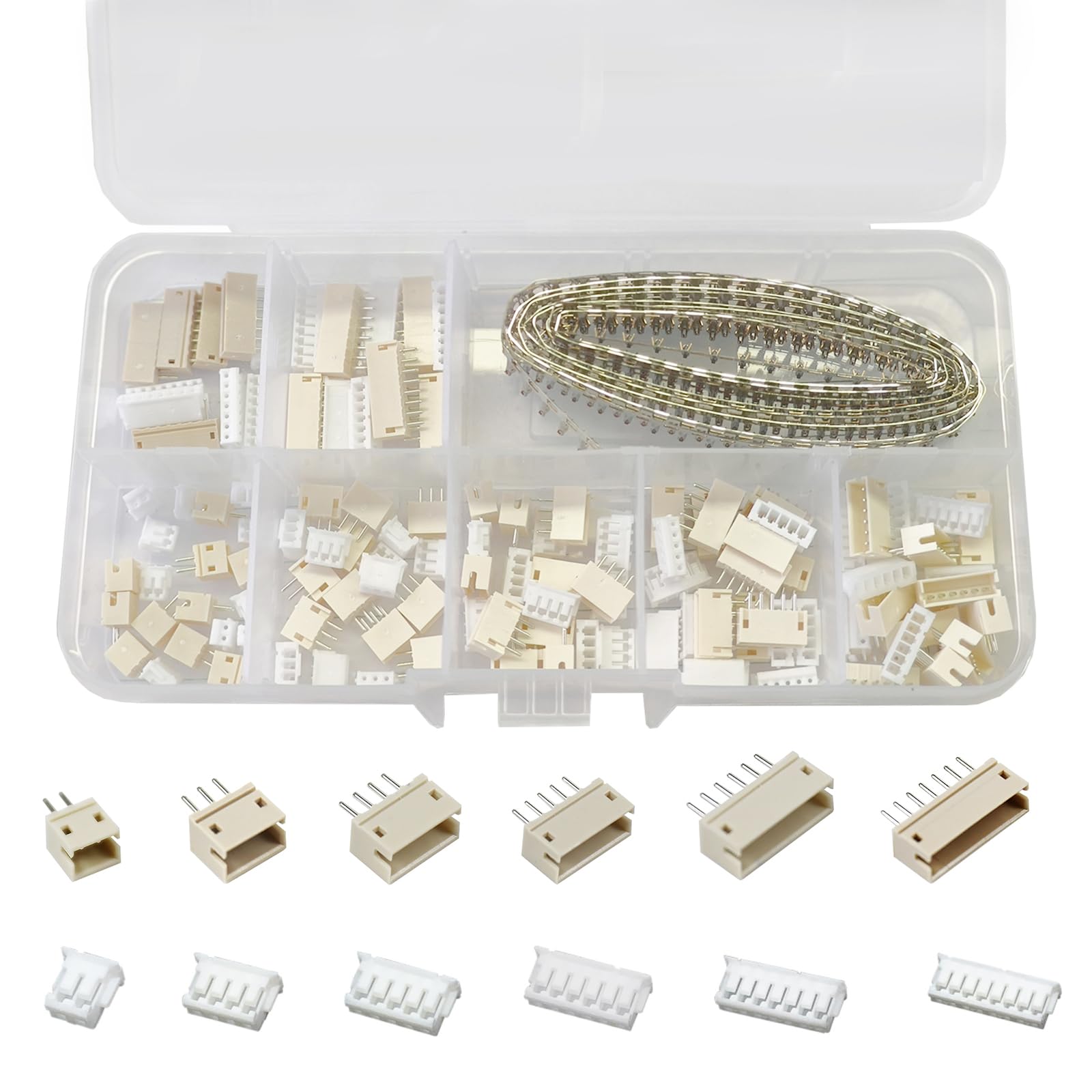 Amazon.com: Teansic 420PCS ZH1.5MM Connector kit,2/3/4/5/6/7/8P ZH