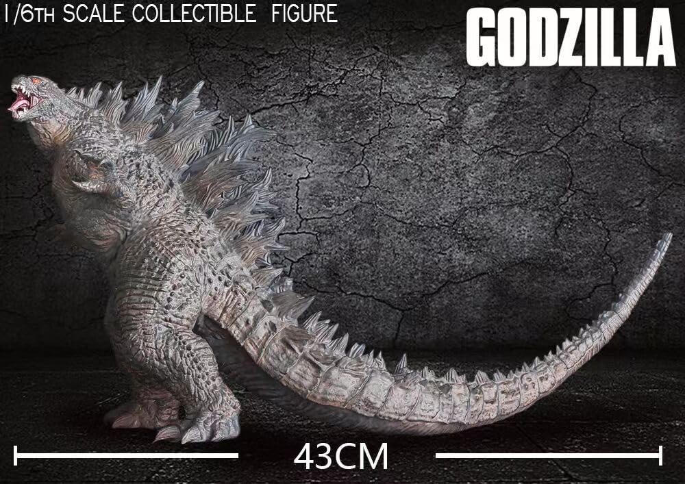 シルバー ゴジラ フィギュア 約23cm