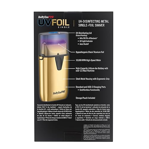 Miniatura 7 de Afeitadoras de una sola cabeza de lámina metálica UV