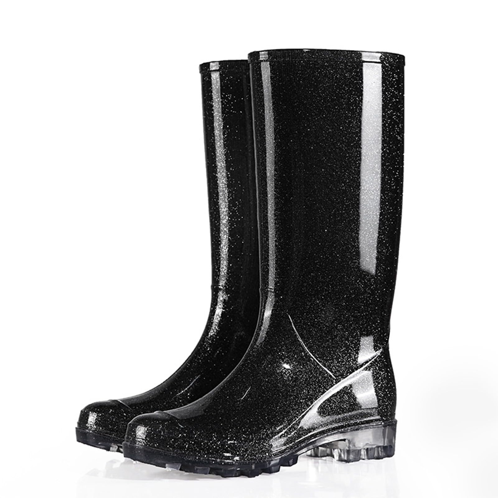 Generisch wasserdichte Stiefel Unisex 2026 Regenschuhe Stilvolle Lange Stiefel Für Den Außenbereich Ideal Für Alle Wasserfest Strapazierfähig Alltag Regenstiefel Unisex