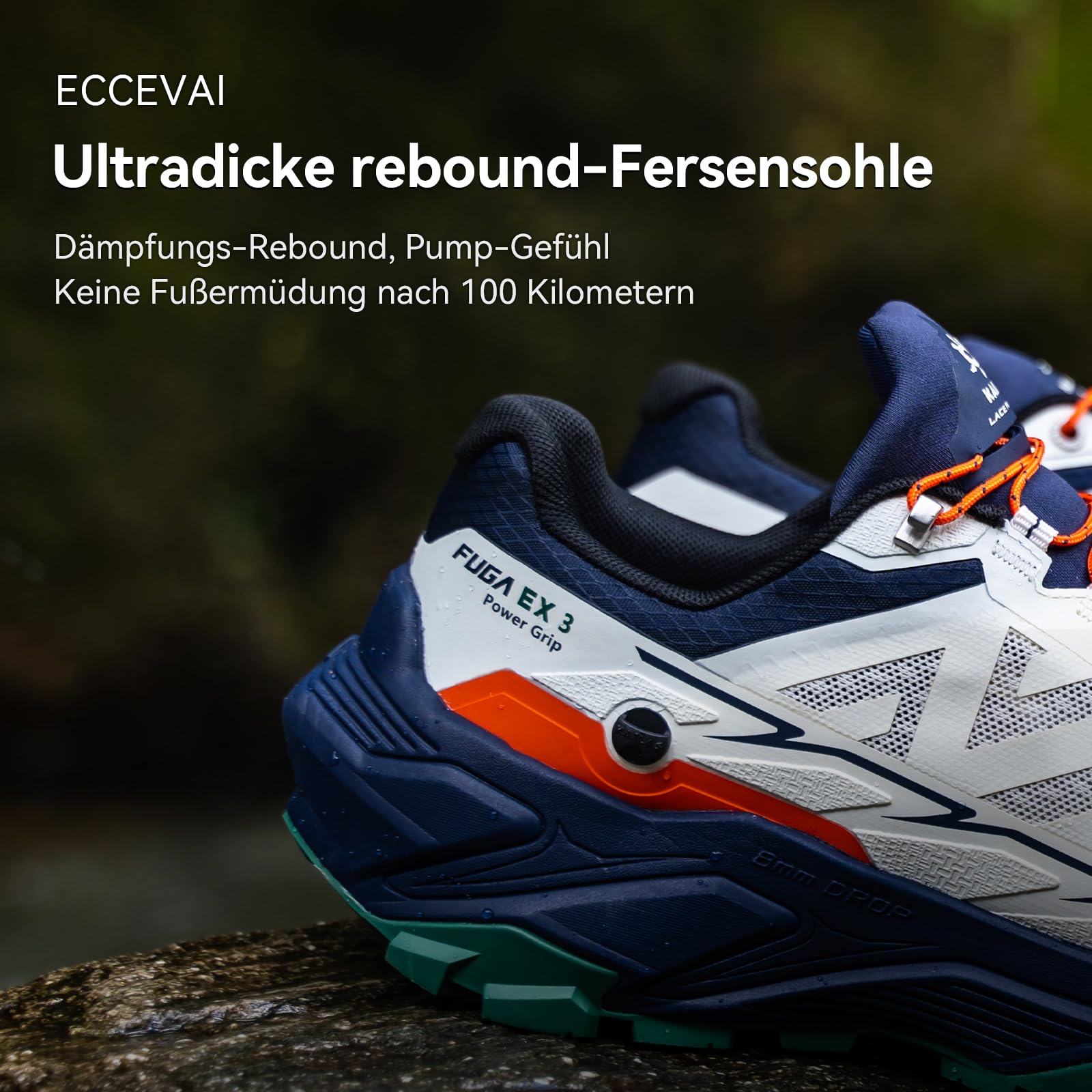 KAILAS Fuga EX 3 - Zapatillas de deporte para hombre, ligeras, para correr, senderismo, senderismo, deportes al aire libre