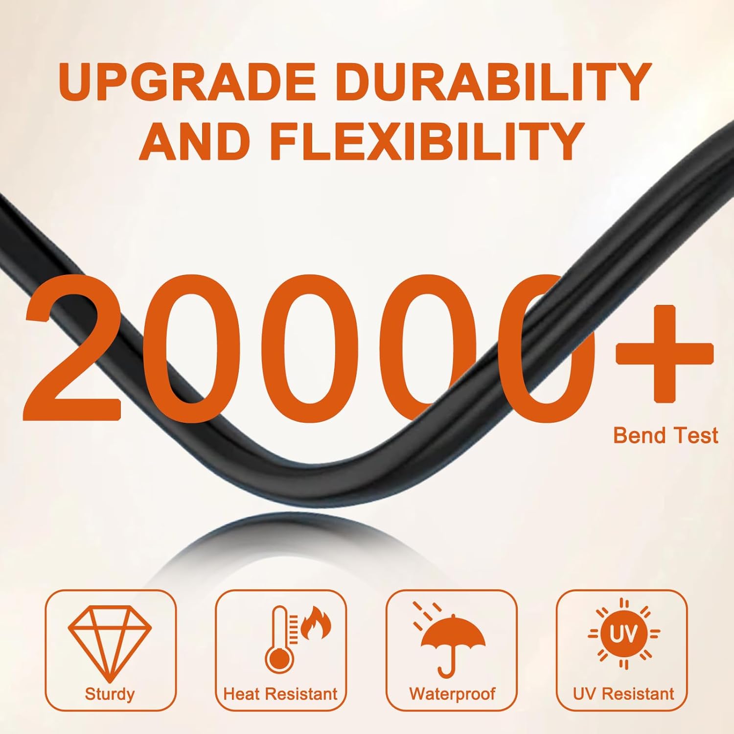 10ft NEMA 14-50P to 10-50R RV to Stove Adapter Cord, STW 6 AWG, 50 Amp 250 Volts 4-Prong Generator Plug to 3-Prong Oven Female Connector Adapter, for Kitchen Rang, Stove, Oven, EV, ETL Listed