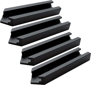 Aluminum T-Track 3 Intersection Kit with Predrilled Mounting Holes 1PK