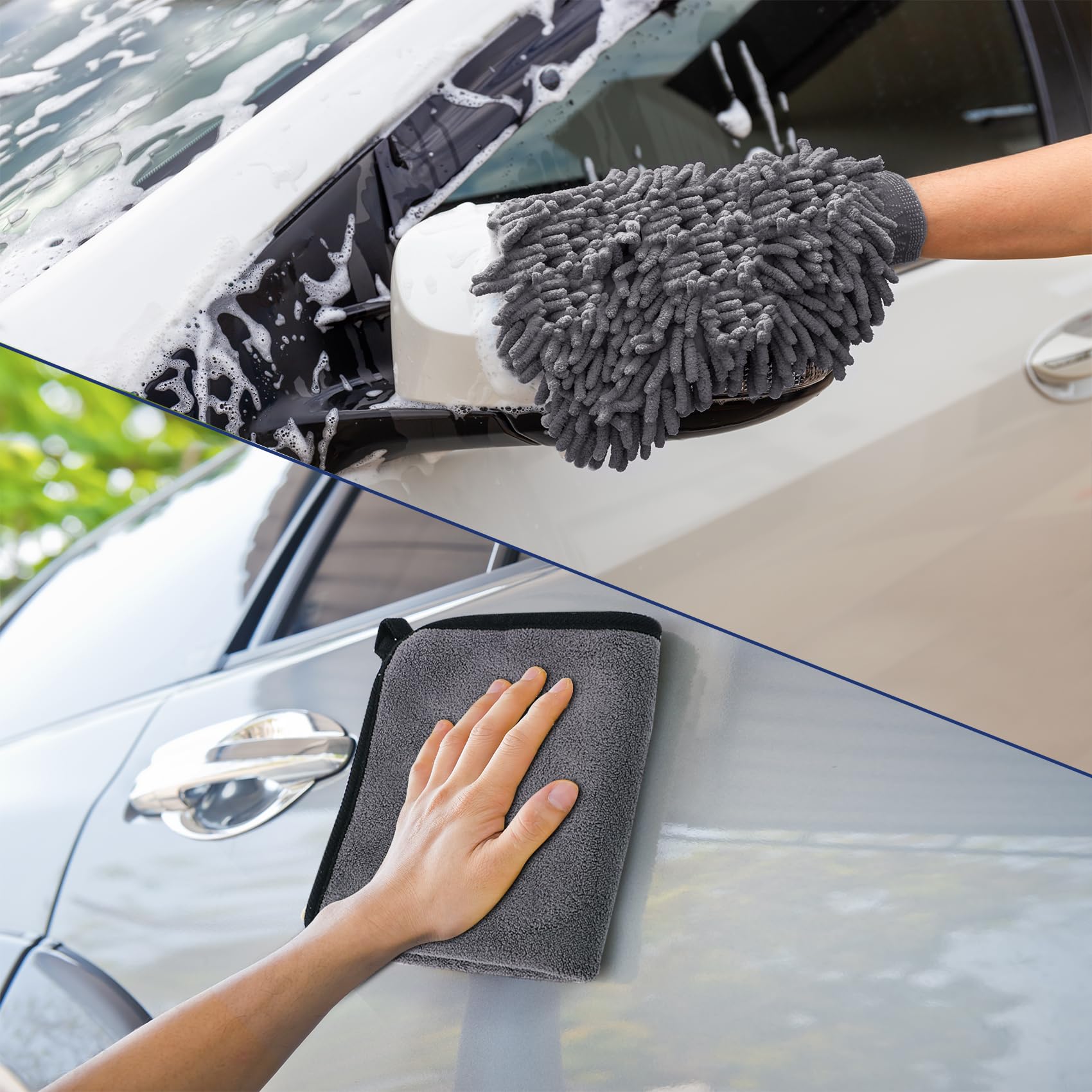 ALCLEAR 89915 Panno Universale Microfibra 40x40 Cm Morbido Assorbente