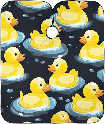 Berenjena en textura blanca para hombre, delantal de peluquería para hombre, capa impermeable, vestido de peluquería 64.9 pulgadas x 55.1 pulgadas