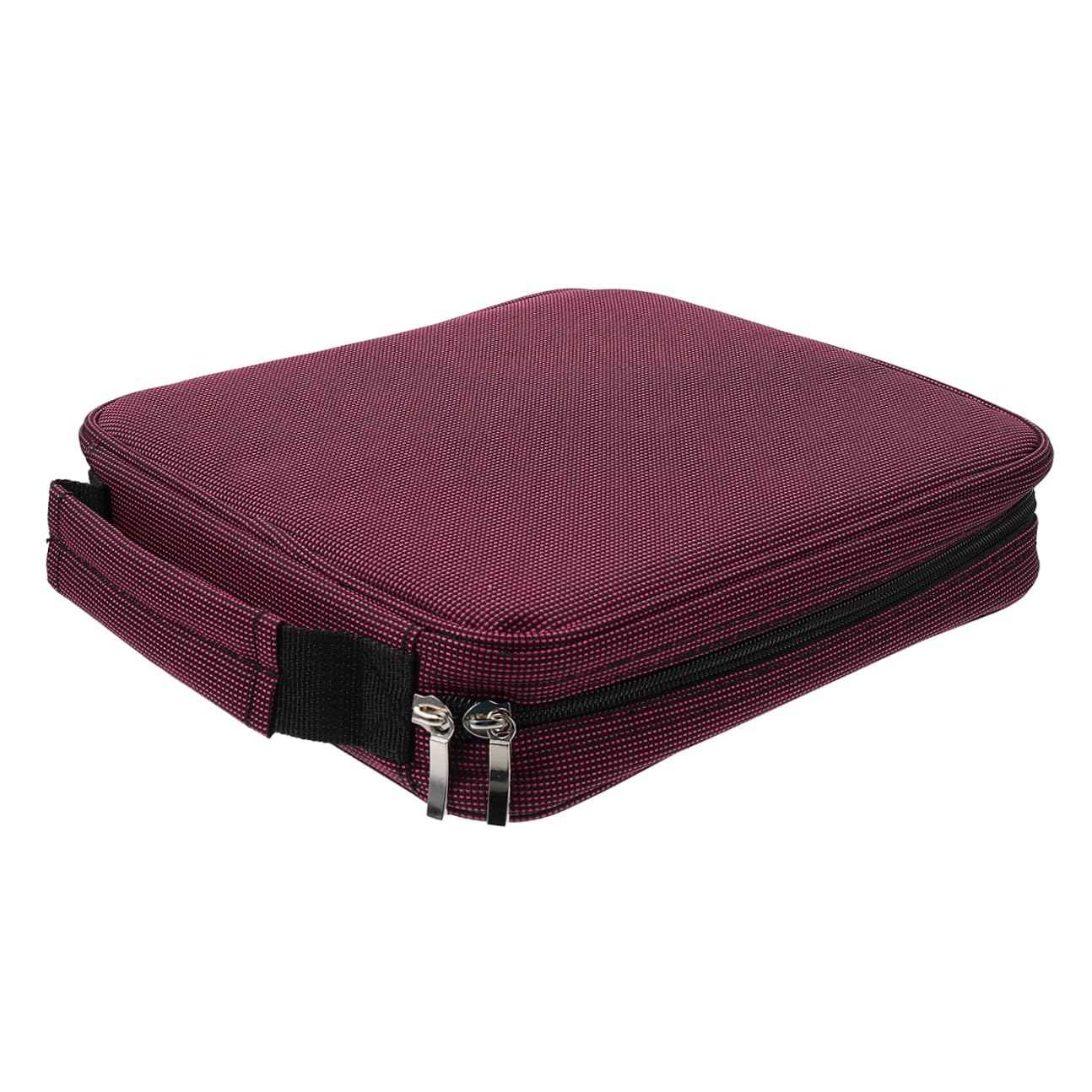 Hohopeti Astuccio Portapenne Con Cerniera Manico in Materiale Robusto Design Multitasche Porta Cancelleria Per Studenti E Artisti