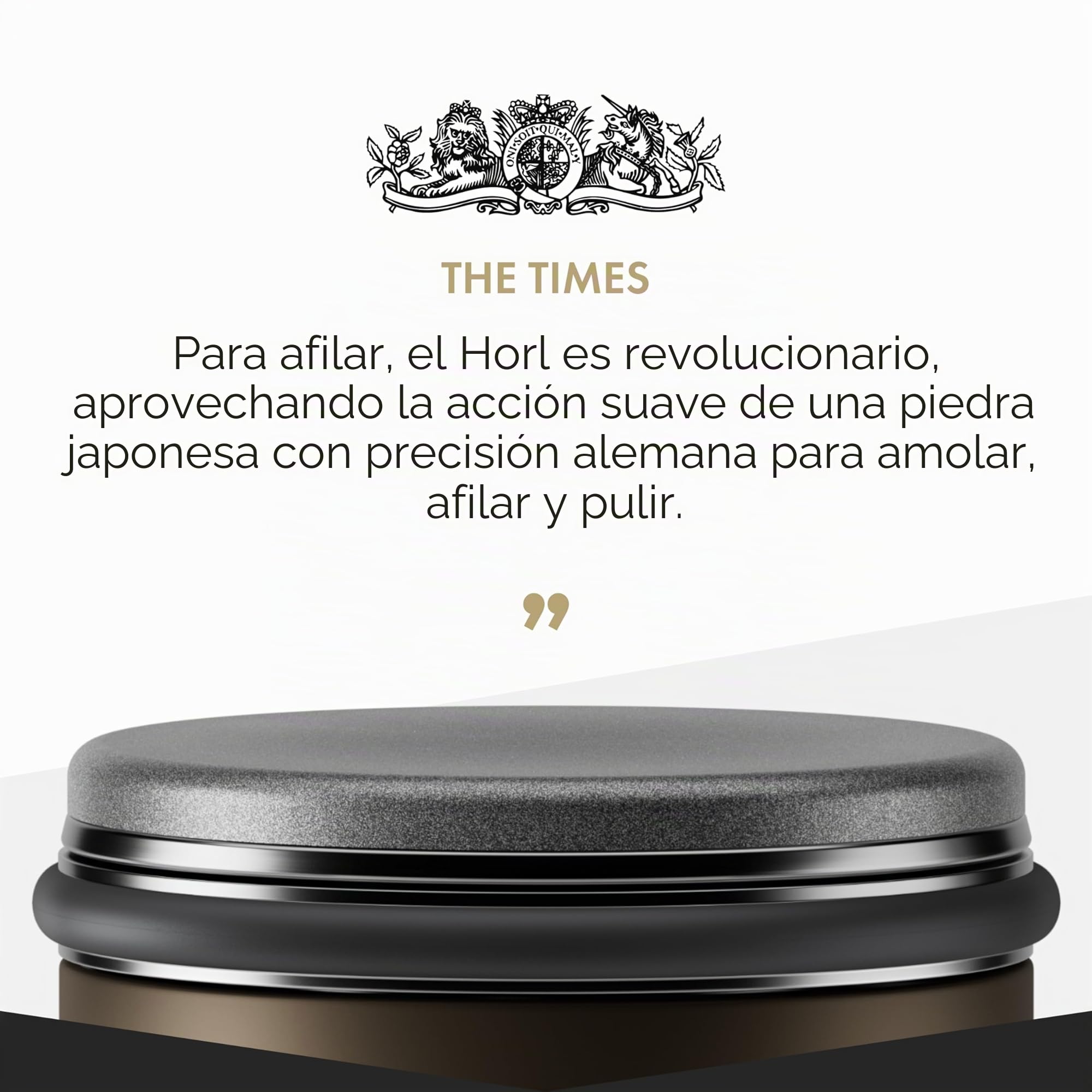 Rodillo afilador HORL2 Pro - rodillo afilador para cuchillos con engranaje planetario para transmisión de 1:3 y con soporte magnético con ángulos de 15 y 20 grados