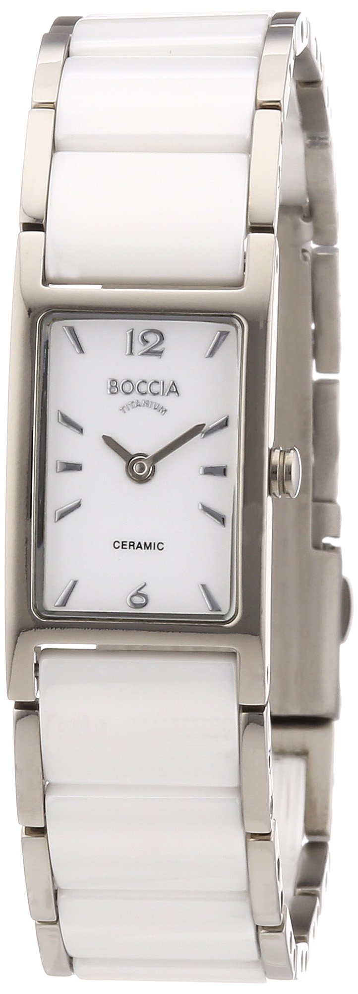 Boccia Damen-Armbanduhr Ceramic Analog Verschiedene Materialien 3201-01