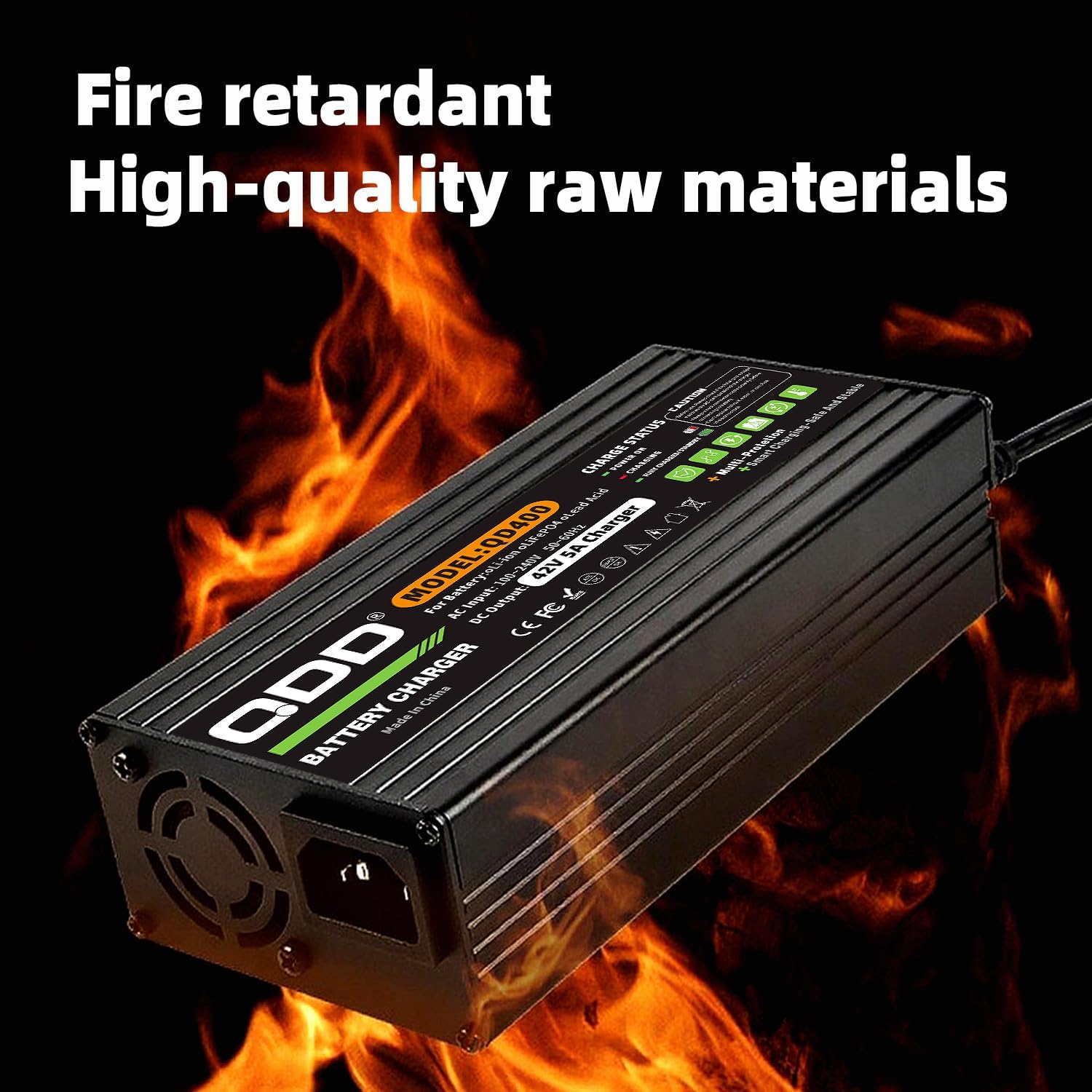 QDD Battery Charger Safety Protection Features