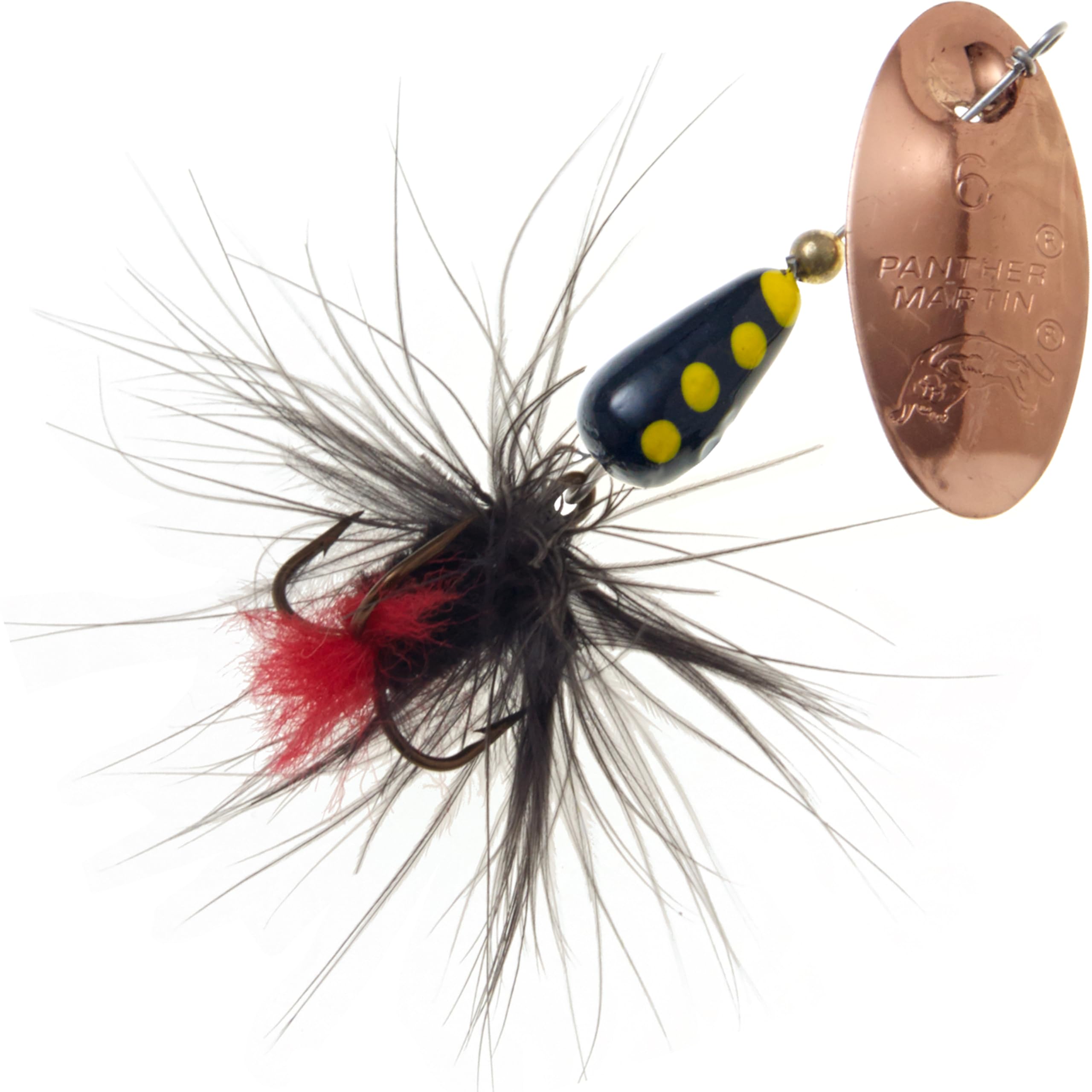 Panther Martin PM Dressed Teardrop Spinners Fishing Lure Catches Trout, Walleye, Largemouth Bass, Perch, Crappie, Pickerel, White Bass & More