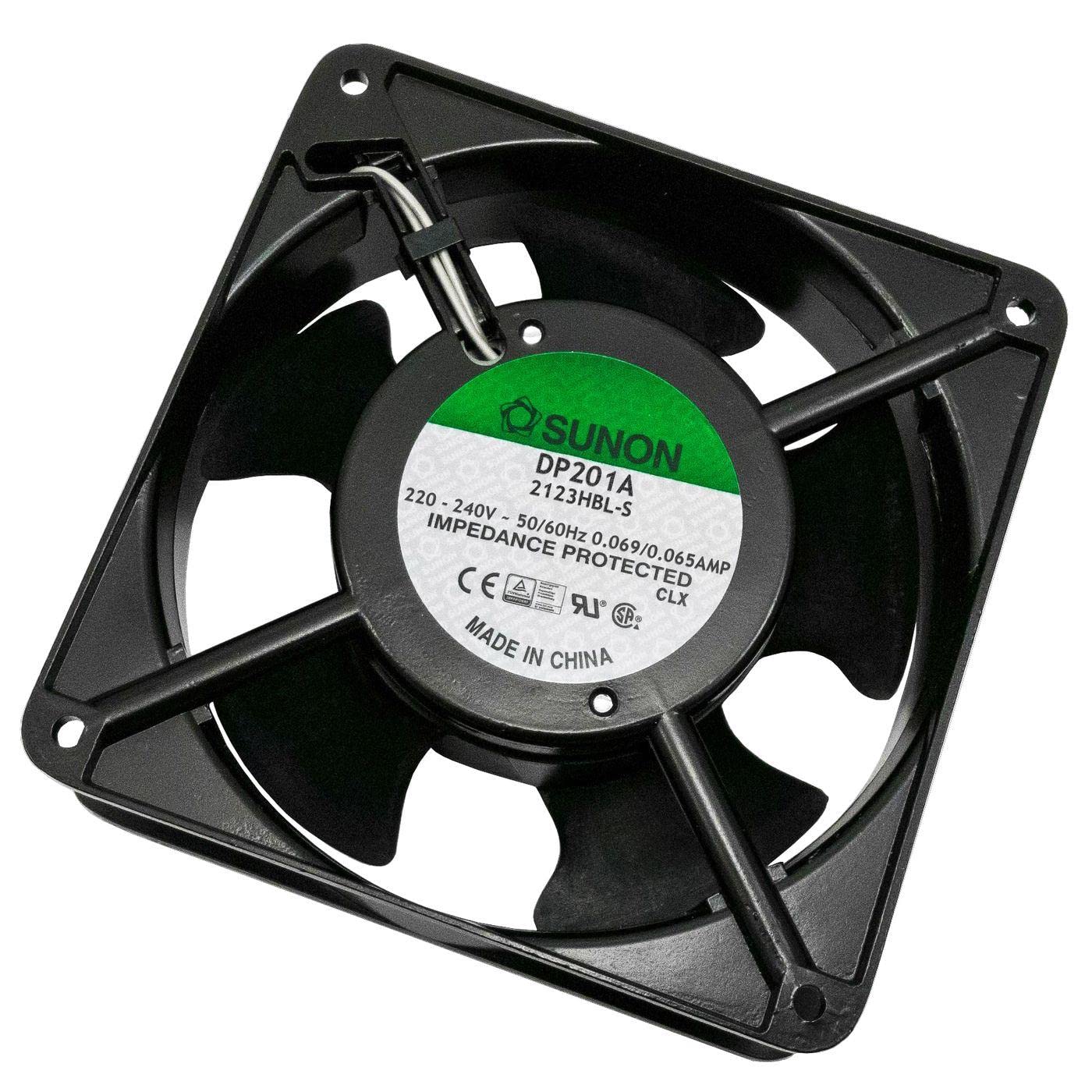 Ventilador Axial Sunon - 120x120mm, 230V ¡Refrescazo Garantizado!