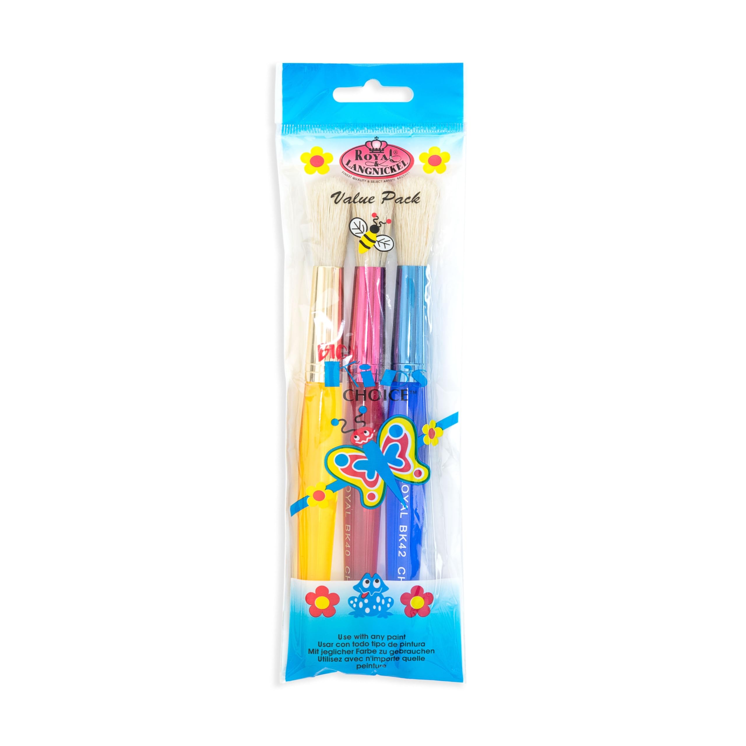Royal Brush Big Kids Choice Toddler Brush Set-3/Pkg