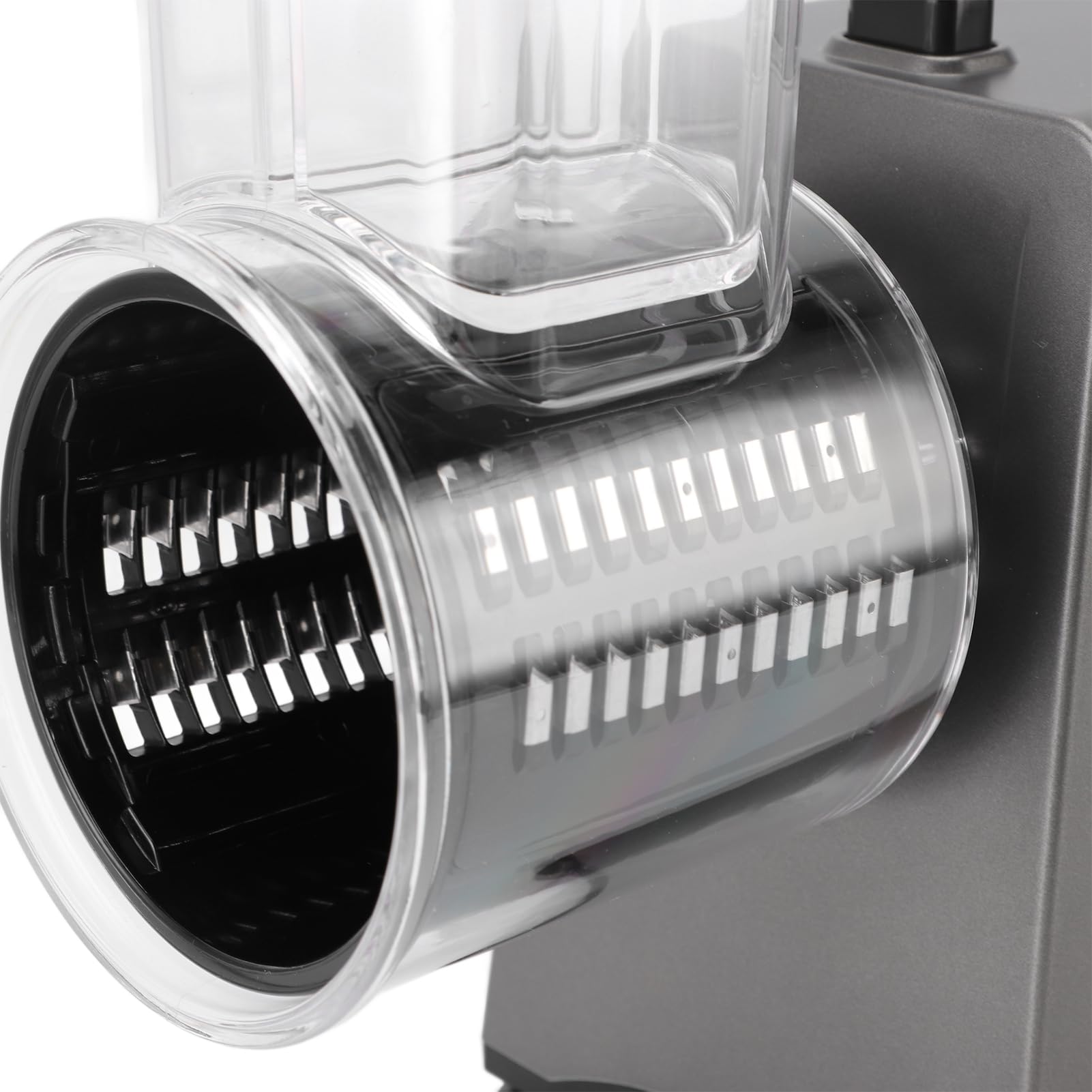 Légumes électrique 500W avec 5 Paires de Lames, Râpe à Fromage électrique Multifonctionnelle, Machine à Salade pour Fruits et Légumes