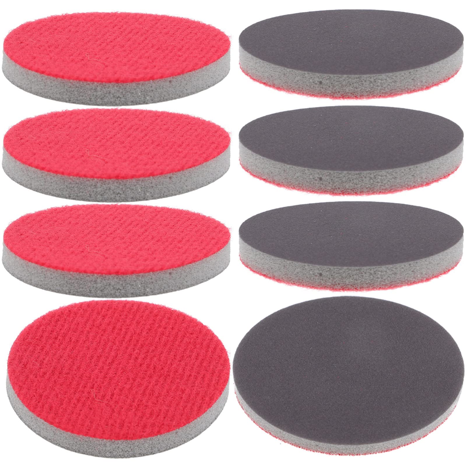 BESPORTBLE 8pcs Bowling Sanding Pads Kit Microfiber Polishing Pads for Bowling Flexible Grit for Daily Use Maintenance