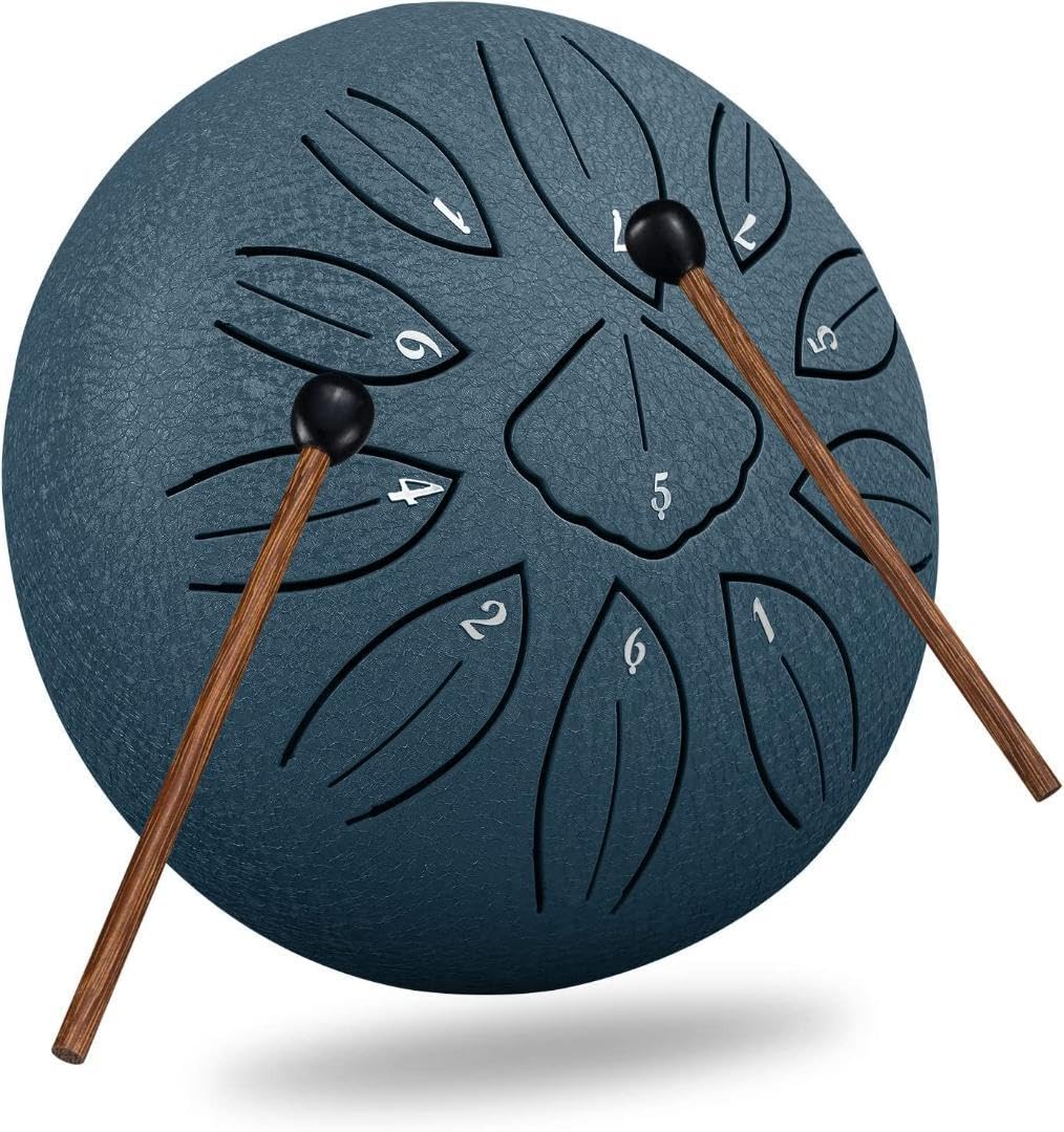 Amazon.co.jp: 1個！金属ドラム 13音 12インチ 打楽器 収納