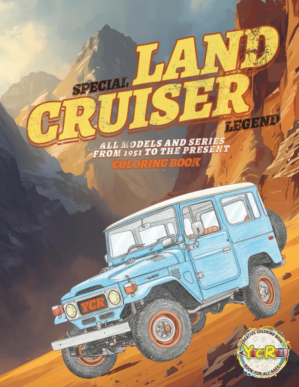 SPECIAL LAND CRUISER LEGEND: COLORING BOOK