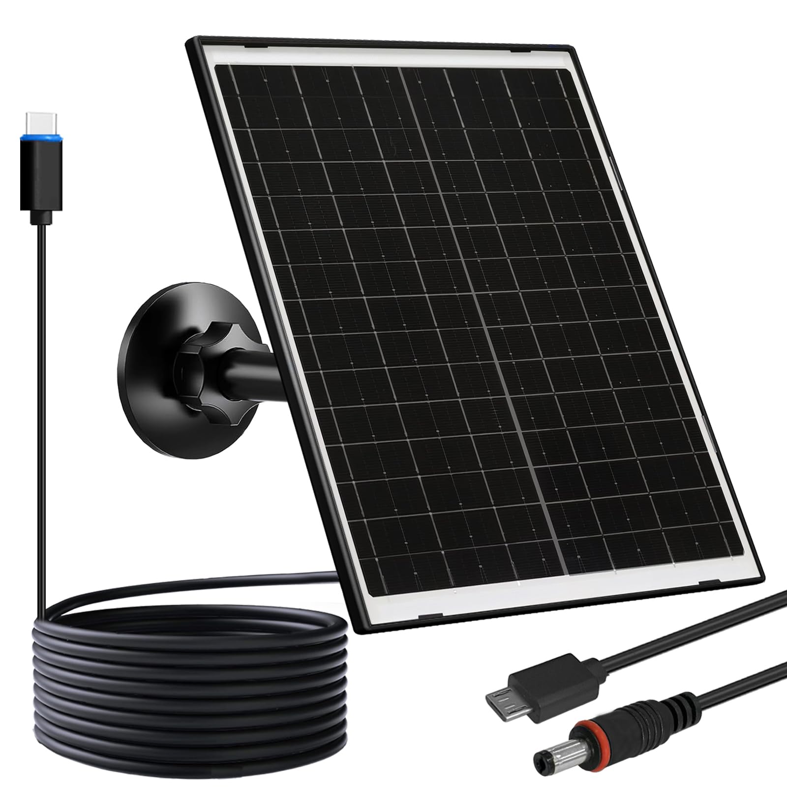 Amazon.com : FUTUREZEN 10W Solar Panel for Security Camera, Trail