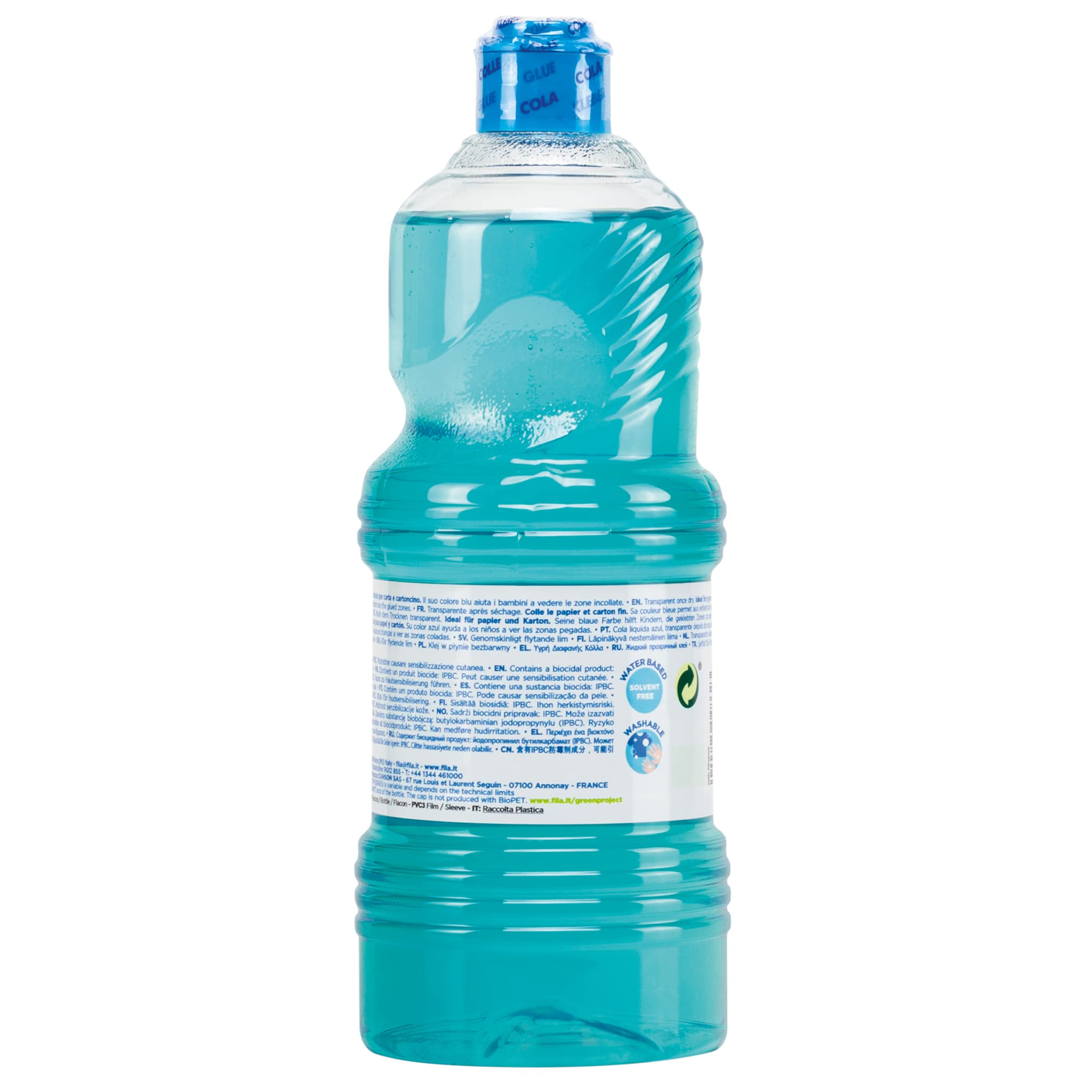 Giotto - F546100 Bottle Blue Glue 1 kg Liquid